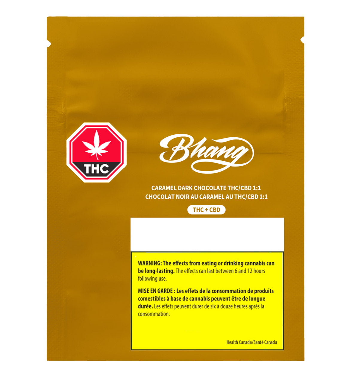 Caramel Dark Chocolate 1:1 THC: CBD