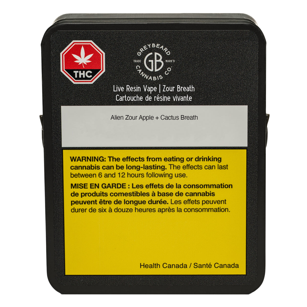 Zour Breath Live Resin Vape 1g