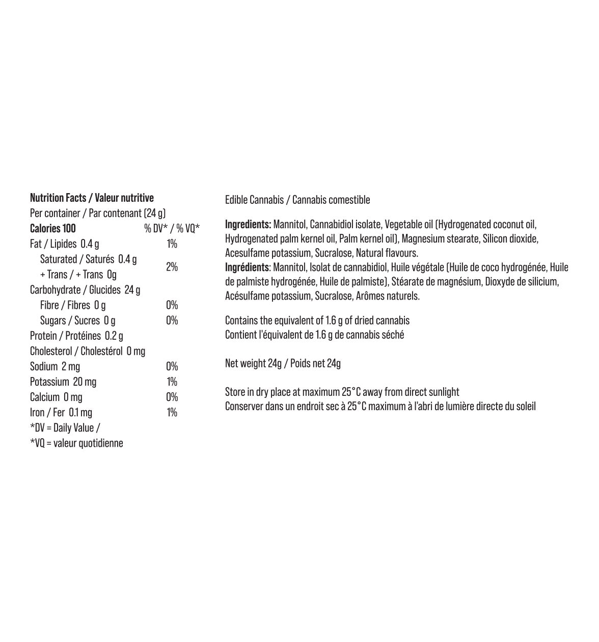 Tropical Fruit??CBD Lozenges 25mg