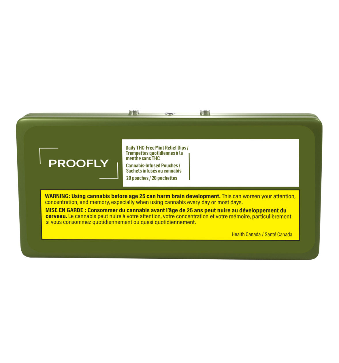 Daily THC-Free Mint Relief Dips
