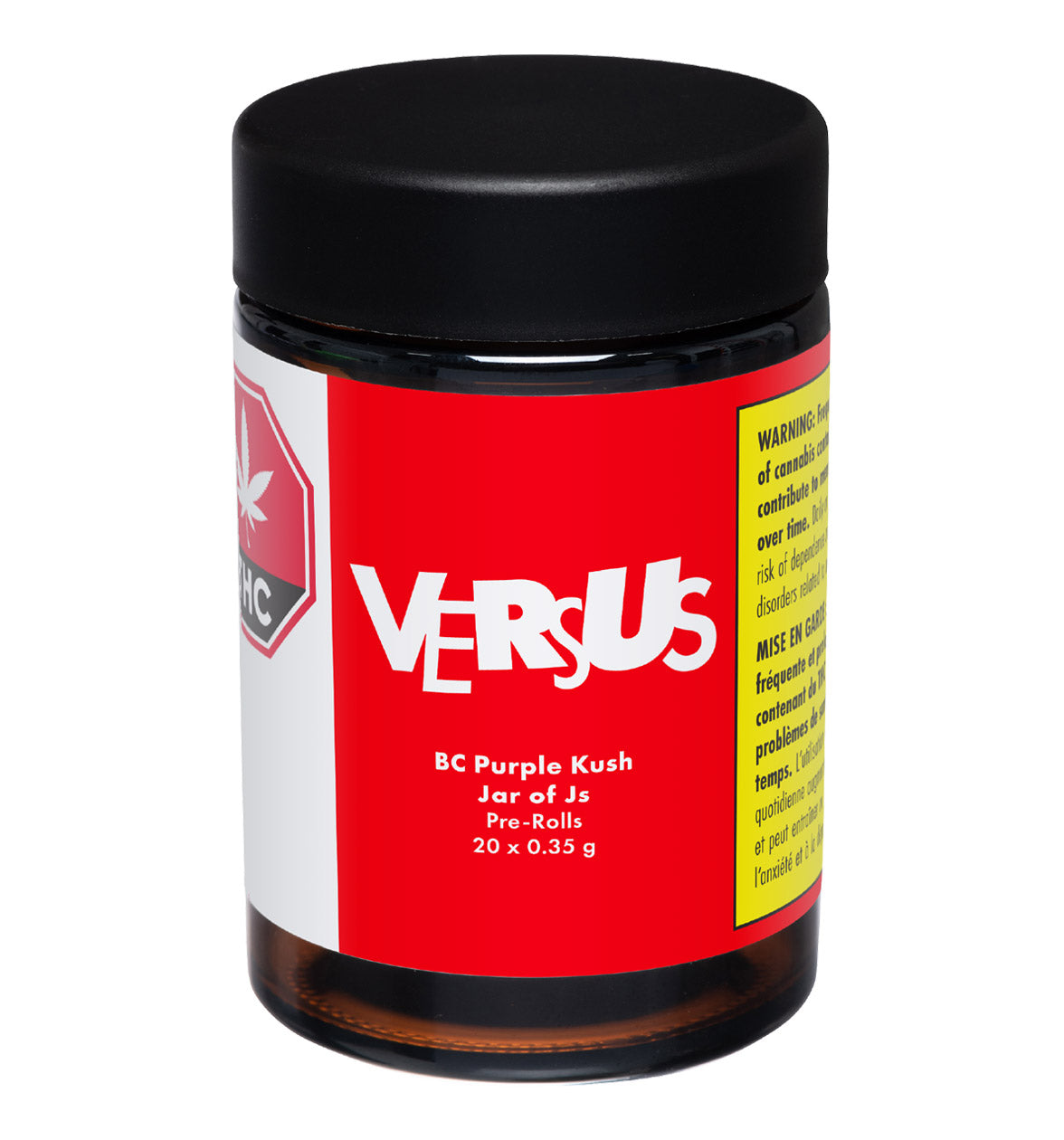 BC Purple Kush Jar of Js Pre-Rolls