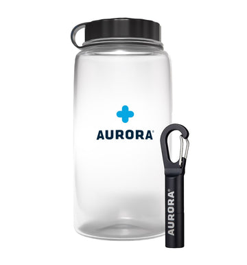 Bouteille réutilisable et mousqueton Aurora offerts en édition limitée