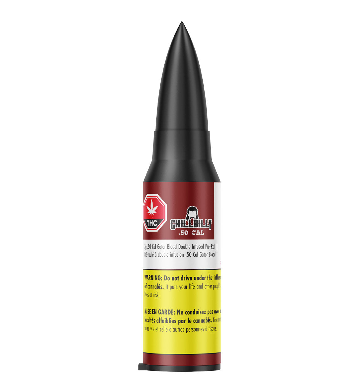 .50 Cal Gator Blood Double Infused Pre-Roll 2g