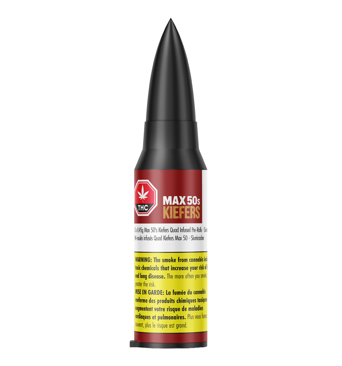 Max 50's Kiefers Quad Infused Slurricrasher Pre-Rolls