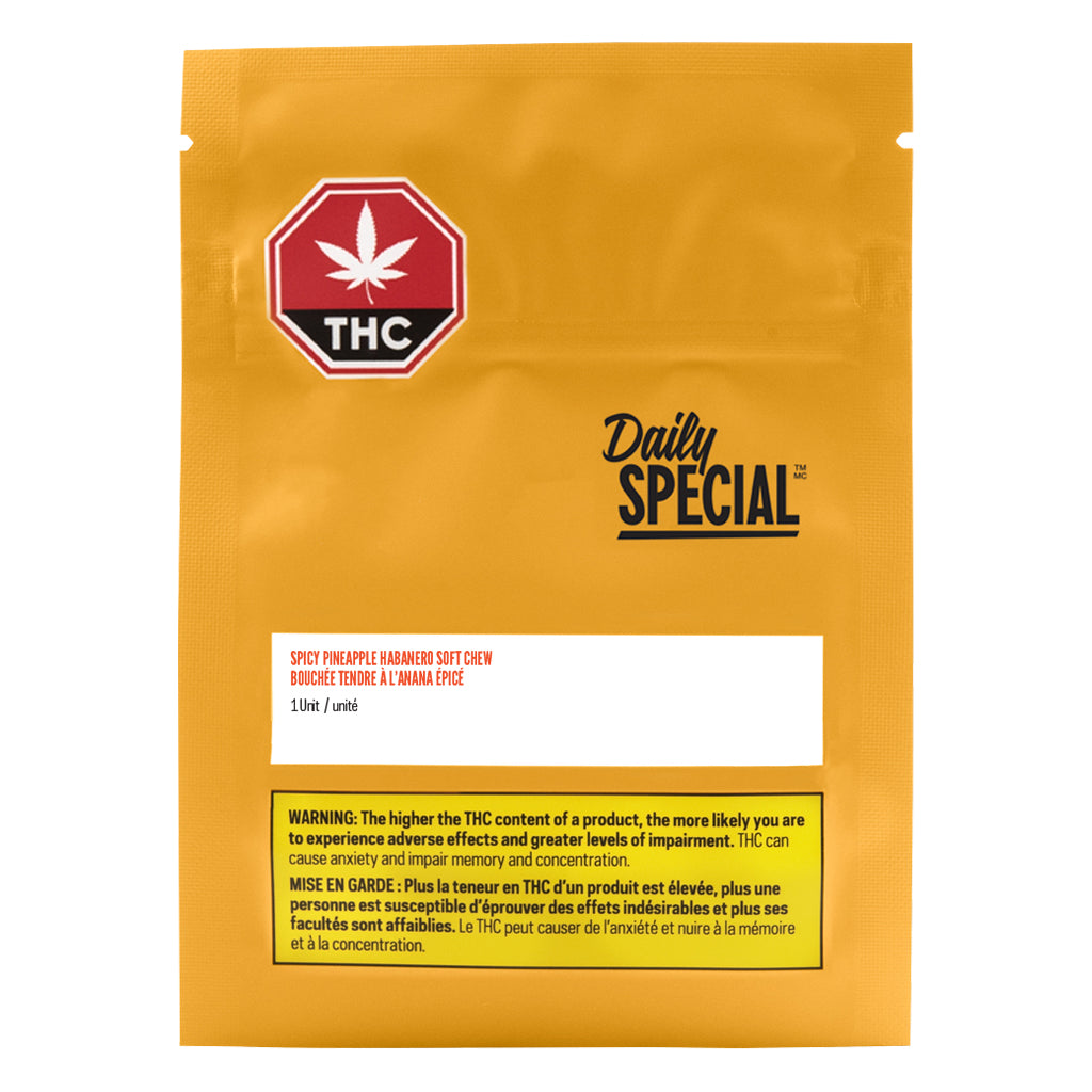 Spicy Pineapple Habanero THC Gummy