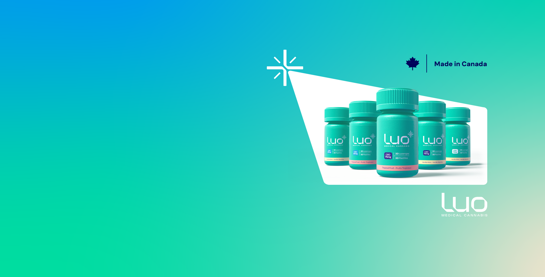 Illuminate possibilities with Luo™ CBD Lozenges - desktop