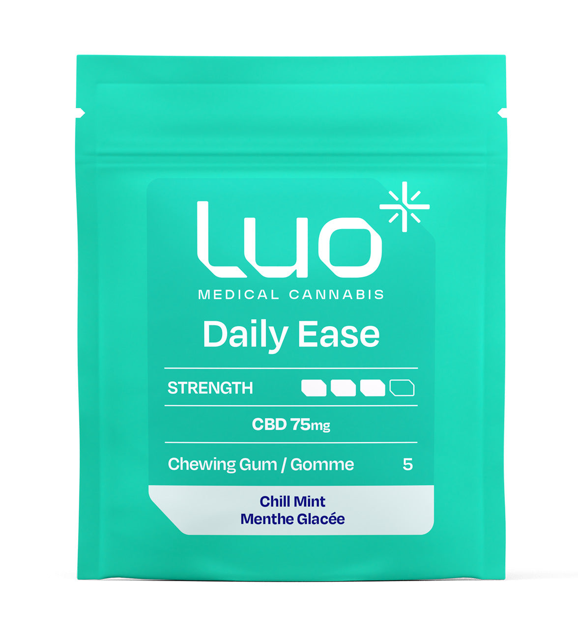 Chill Mint CBD Gum 75mg (Trial Size)