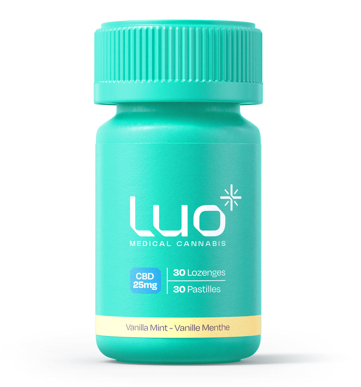 Vanilla Mint CBD Lozenges 25 mg