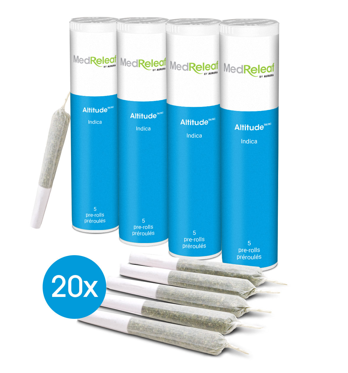 Altitude 20-pack Indica Pre-Rolls