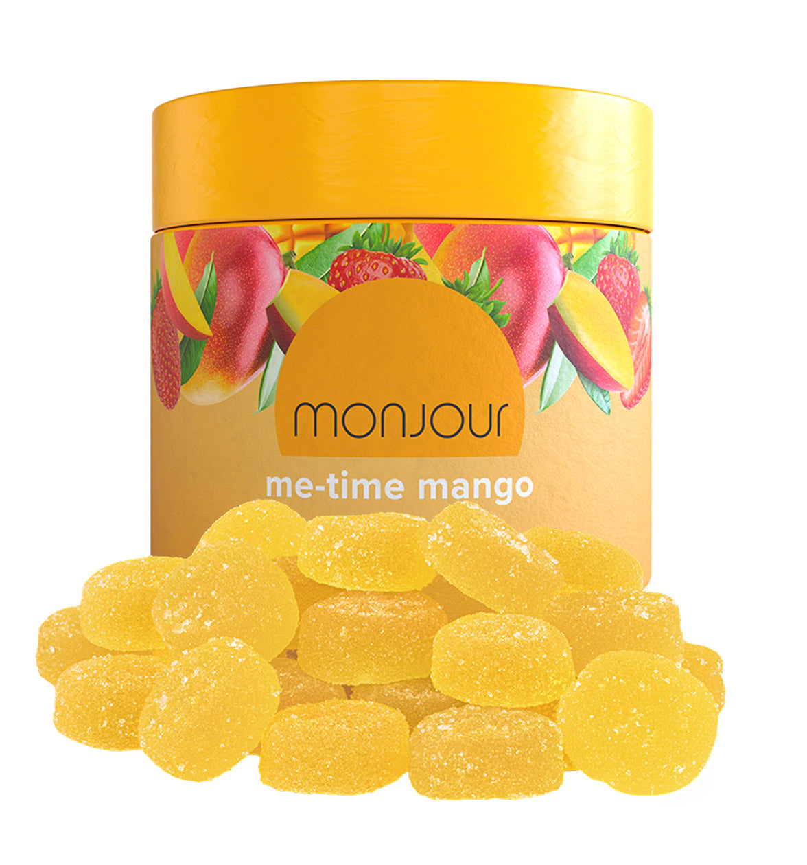 Me-time Mango 50 mg CBD Gummies (30pk)