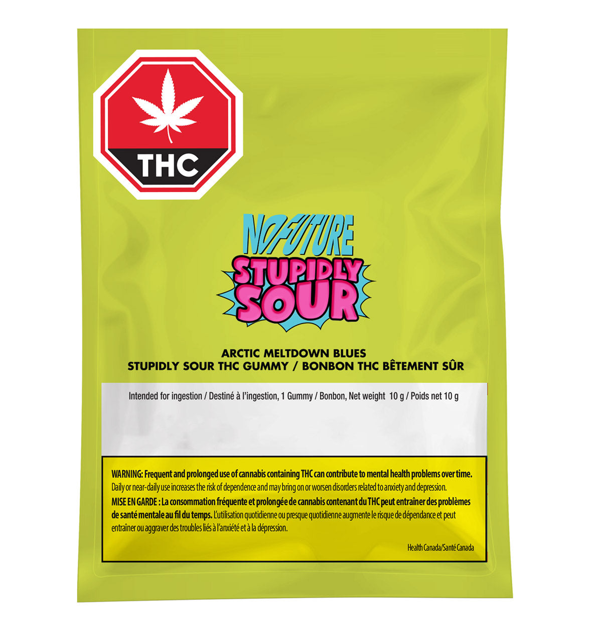 Stupidly Sour - Arctic Meltdown Blues Soft Chew