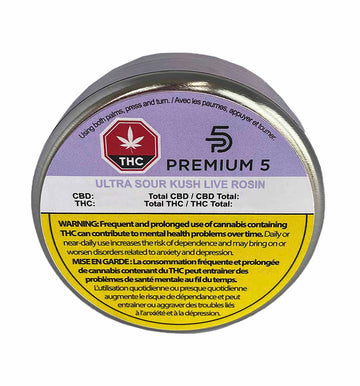 Résine pressée vivante Ultra Sour Kush