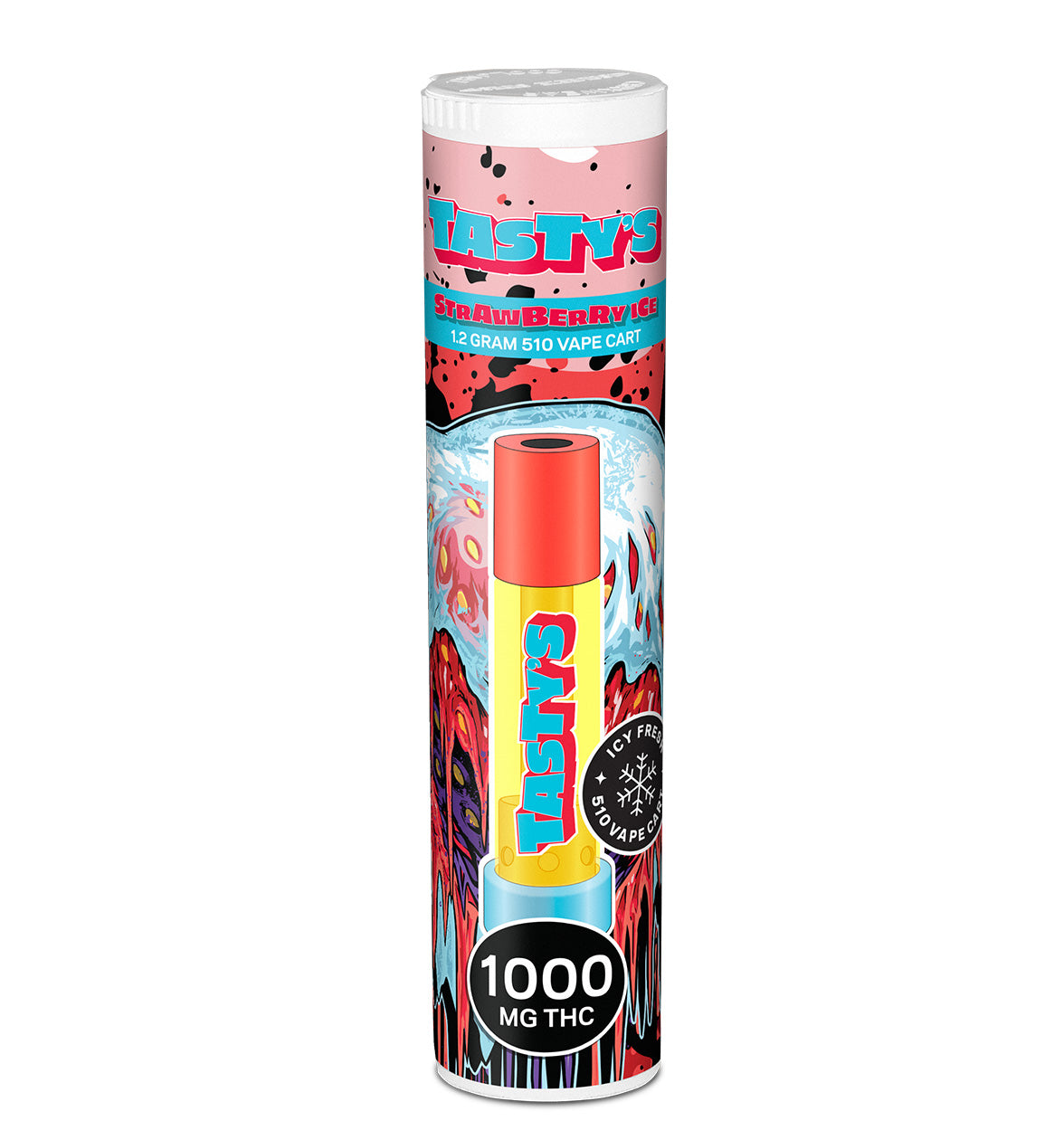 Strawberry Ice 510 Vape by TASTY’S
