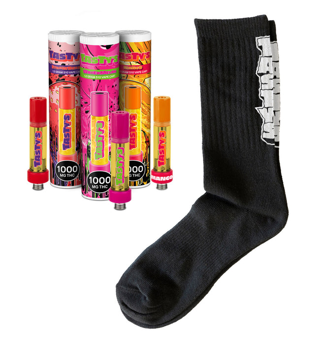 TASTY’S Vapes and Socks Bundle