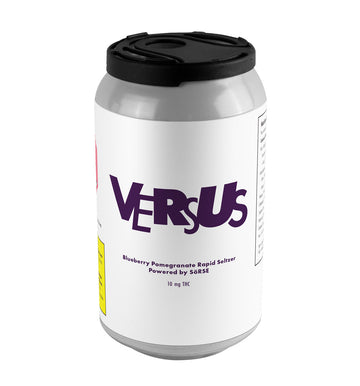 Seltzer rapide au bleuet et à la grenade